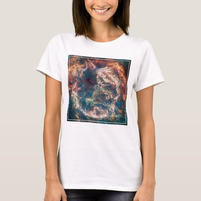 Supernova Remnant Cassiopeia A. T-Shirt (Vorderseite)