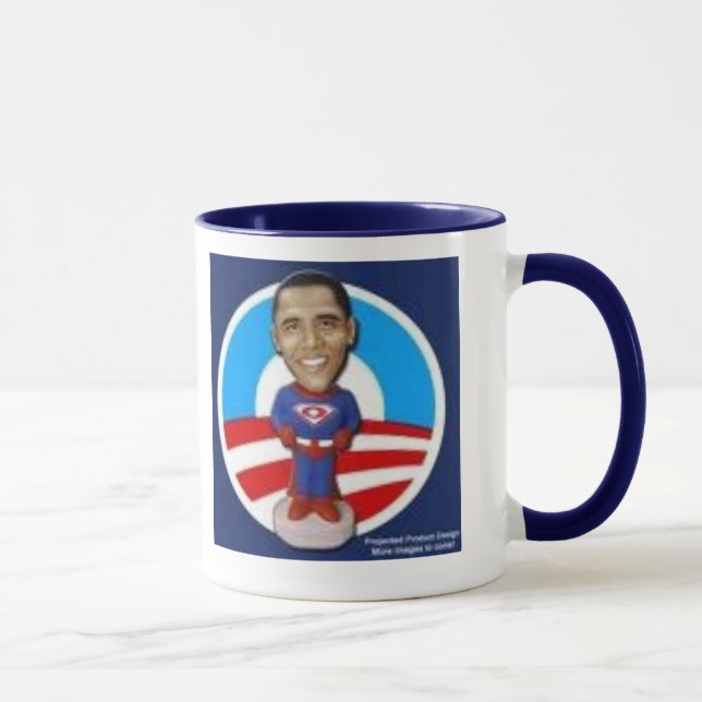 Superobama-/Wecker-Tasse Tasse (Rechts)
