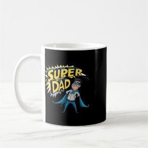 Superpapa Lustiger Superheld Papa Geschenk Kostüm  Kaffeetasse