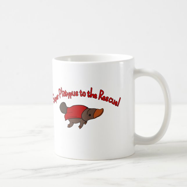 SuperPlatypus Tasse (Rechts)