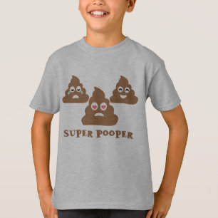 SuperPooper Emoji T-Shirt