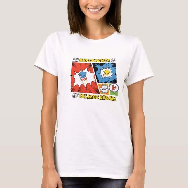 SuperPower-T-Shirt T-Shirt (Vorderseite)