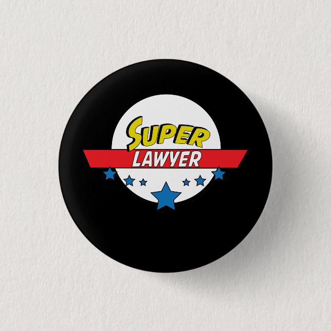 Superrechtsanwalt, #lawyer button (Vorderseite)
