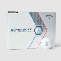 Supersoft-Golfbälle Callaway, Personalisiertes Log