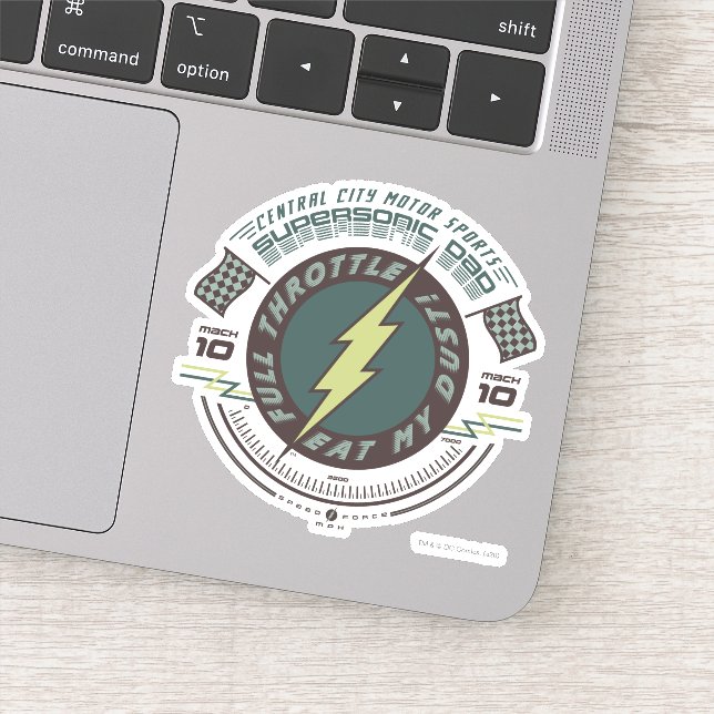 Supersonaler Vater - Zentralstädtmotorsport Aufkleber (Detail)