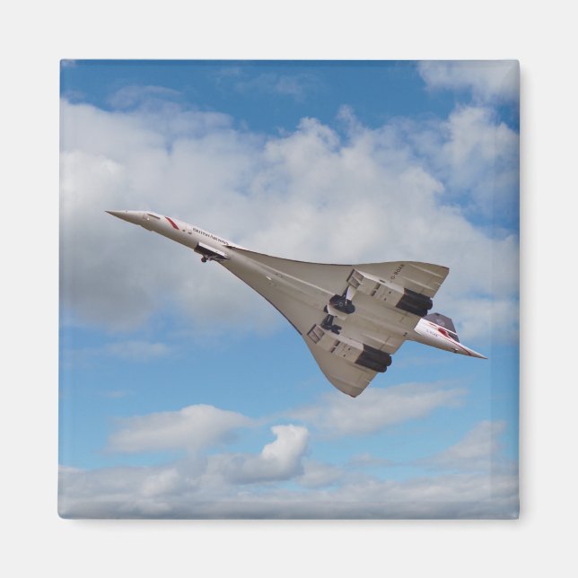 Supersonic Concorde G-BOAB Magnet (Vorne)