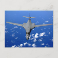 Supersonic Fighter Jet Aircraft Postkarte