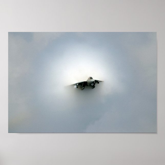 Supersonic Fly-by Poster (Vorne)
