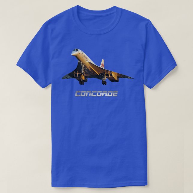 Supersonic Jet Concorde 216 T-Shirt (Design vorne)