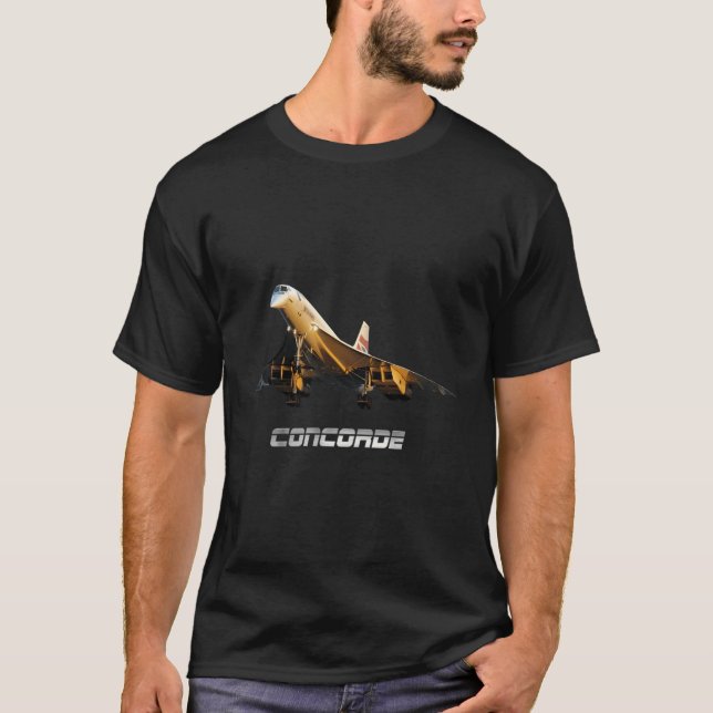 Supersonic Jet Concorde T-Shirt (Vorderseite)