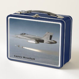 Supersonic Missile Metall Brotdose