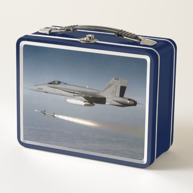 Supersonic Missile Metall Brotdose (Vorderseite)