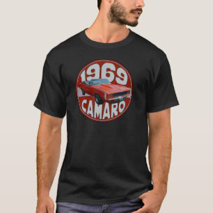 Supersport 1969 Camaro tiefrote Linie T-Shirt