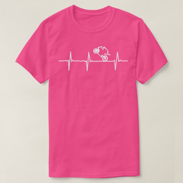 Supersportsman Heartbeat Motorrad T-Shirt (Design vorne)