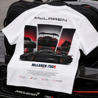 Supersportwagen-Grafik-T-Shirt T-Shirt