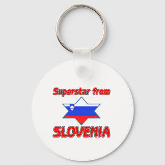 Superstar aus Slowenien Schlüsselanhänger