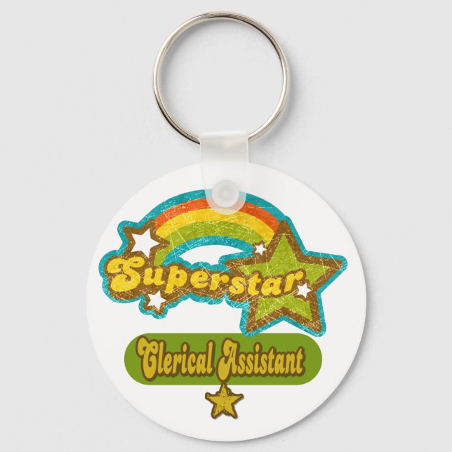 Superstar-Beamter Schlüsselanhänger (Vorderseite)
