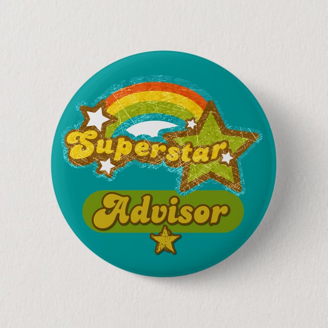 Superstar-Berater Button (Vorderseite)