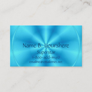 Superstar-BlaubeerfarbVisitenkarte Visitenkarte
