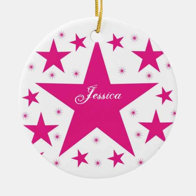 Superstar Collection Keramik Ornament (Vorne)