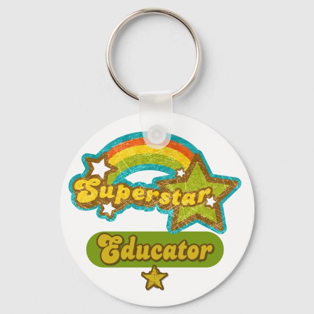 Superstar Educator Schlüsselanhänger (Vorderseite)