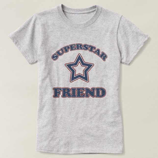 Superstar Friend T-Shirt (Design vorne)