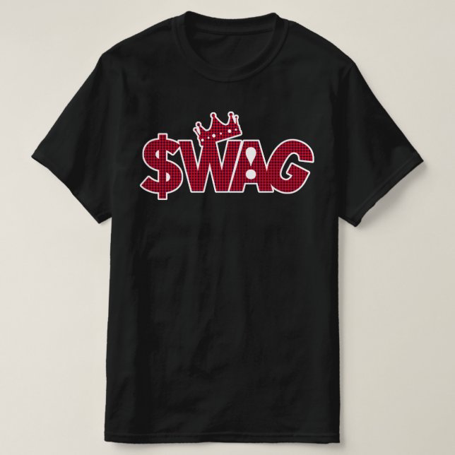 Superstar König des Swag!  T-Shirt (Design vorne)