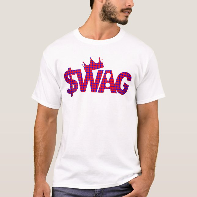 Superstar-König von Swag! T-Shirt (Vorderseite)