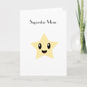 Superstar-Mama Karte