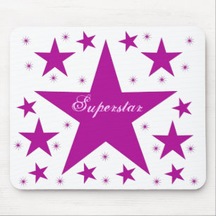 Superstar Mousepad, Lila Mousepad