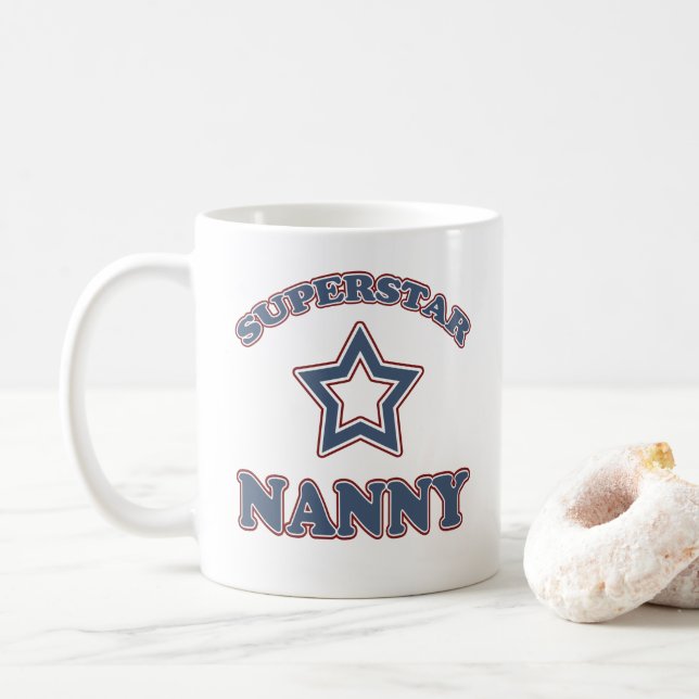 Superstar Nanny Tasse (Mit Donut)