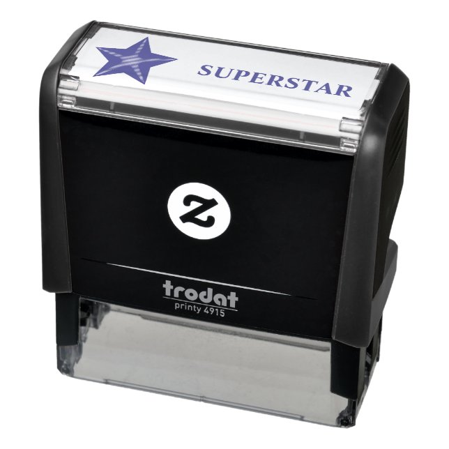 SUPERSTAR Puffy Lila Star Permastempel (Produkt)