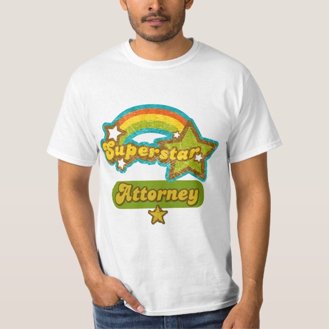 Superstar-Rechtsanwalt T-Shirt (Vorderseite)