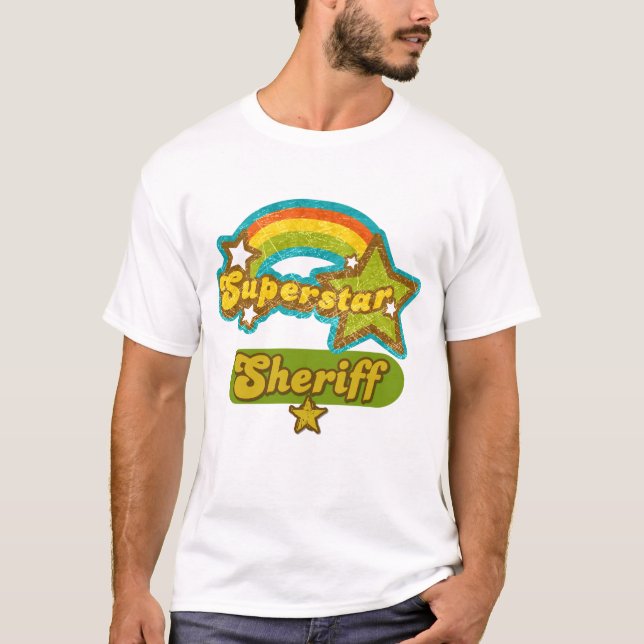 Superstar-Sheriff T-Shirt (Vorderseite)