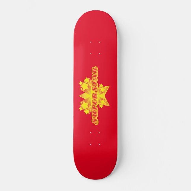 Superstar Skateboard (Vorderseite)