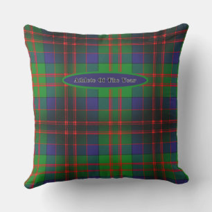 Superstar Tartan Blue Yellow Kissen