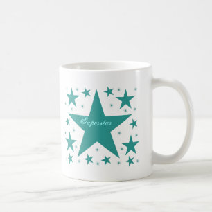 Superstar-Tasse, Aquamarin Tasse