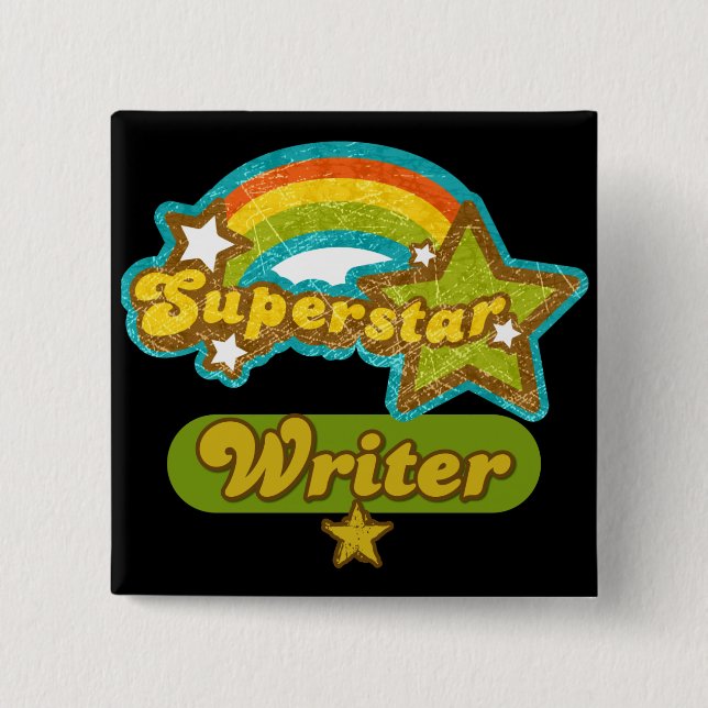 Superstar-Verfasser Button (Vorderseite)