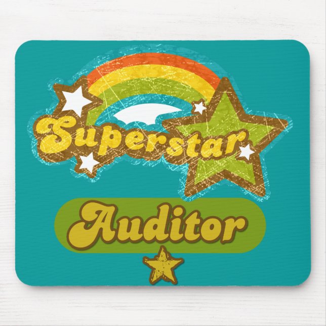 Superstar-Wirtschaftsprüfer Mousepad (Vorne)
