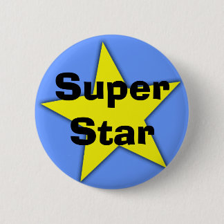 Superstern oder Gewohnheits-Mitteilungs-Knopf Button