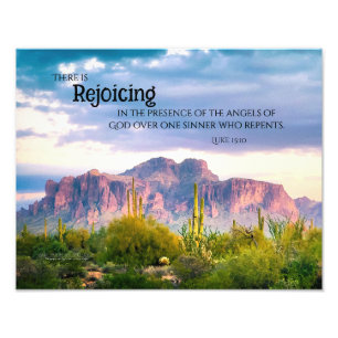 Superstil Berge Arizona Wüste Soft Lila Fotodruck