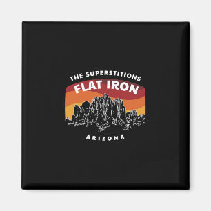 Superstition Flat Iron Arizona Bergwandern Magnet