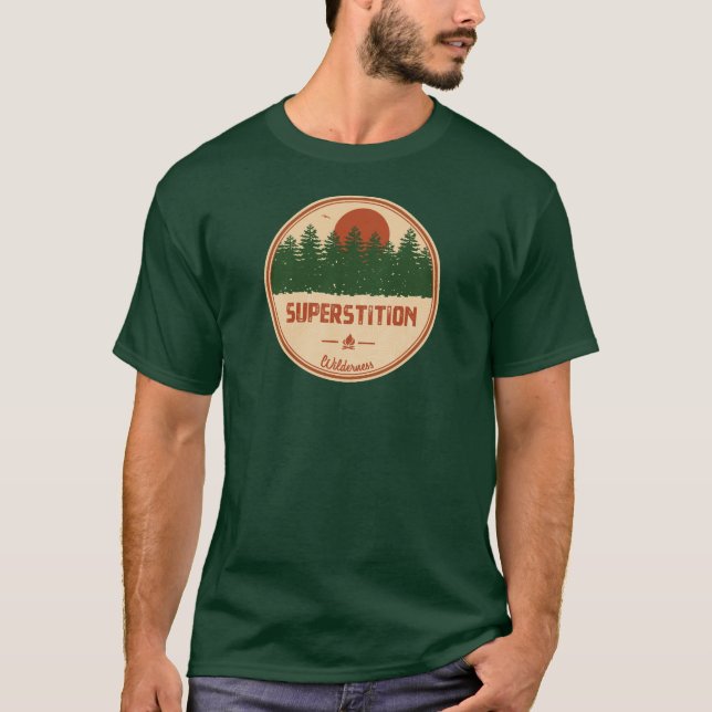 Superstition Wilderness Arizona T-Shirt (Vorderseite)