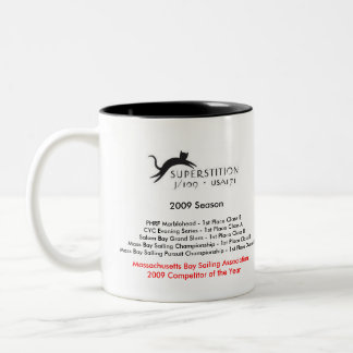 Superstitions-Tasse 2009 Zweifarbige Tasse