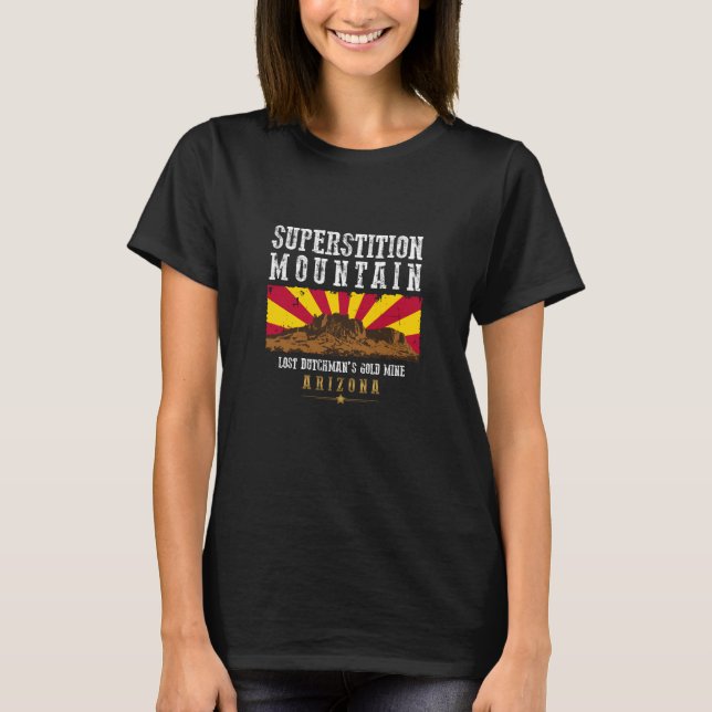 SUPERSTITUTION BERG ARIZONA T-Shirt (Vorderseite)