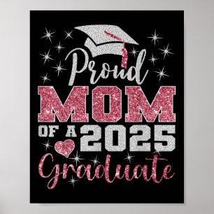 Superstolze Mutter des Absolventen von 2025 Awesom Poster