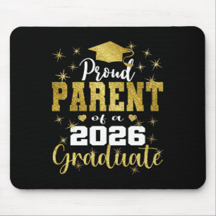 Superstolzer Elternteil des Absolventen der Oberst Mousepad