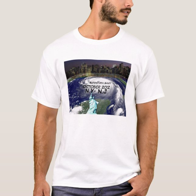 Superstorm Sandy_ T-Shirt (Vorderseite)