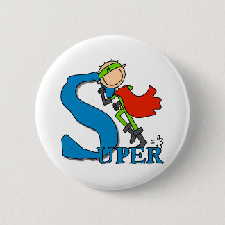 SuperStrichmännchen-Held Button
