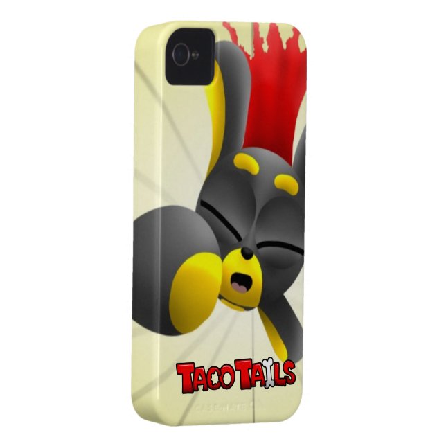 SuperTaco iPhone 4/4S Fall Case-Mate iPhone Hülle (Rückseite/rechts)